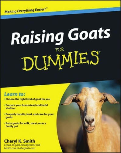 Tapa de Raising goats for dummies