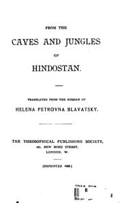 Tapa de From the Caves and Jungles of Hindustan
