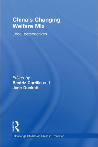 Tapa de China's changing welfare mix