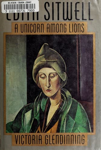 Tapa de Edith Sitwell, a unicorn among lions