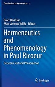 Tapa de Hermeneutics and Phenomenology in Paul Ricoeur
