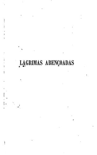 Tapa de Lagrimas abençoadas: romance
