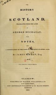 Tapa de The history of Scotland