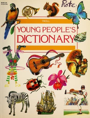 Tapa de Young people's dictionary