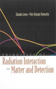 Tapa de Principles of radiation interaction in matter and detection
