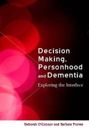 Tapa de Decision making, personhood, and dementia