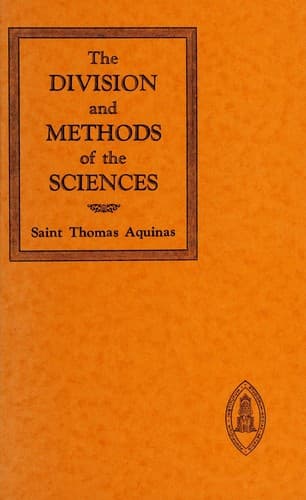 Tapa de The division and methods of the sciences