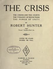 Tapa de The crisis