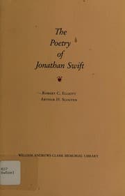 Tapa de The poetry of Jonathan Swift