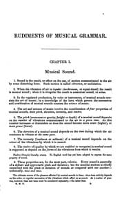 Tapa de Rudiments of musical grammar, the substance of lectures