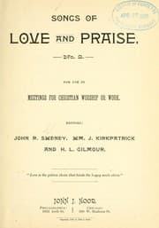 Tapa de Songs of love and praise, no. 2