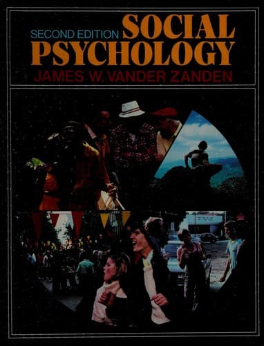 Tapa de Social psychology
