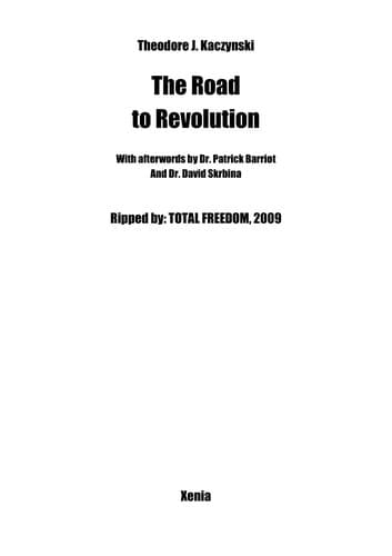 Tapa de The road to revolution