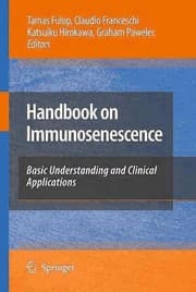Tapa de Handbook on immunosenescence