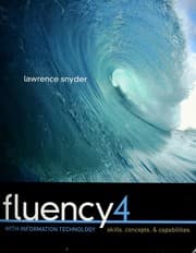 Tapa de Fluency with information technology