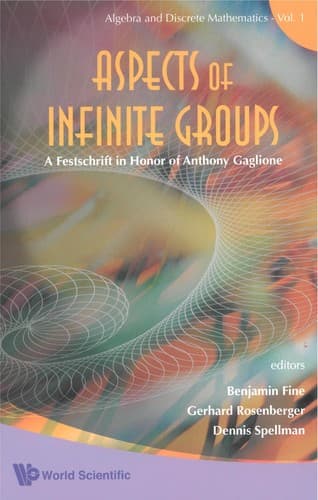 Tapa de Aspects of infinite groups