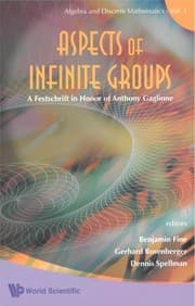 Tapa de Aspects of infinite groups