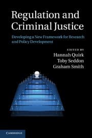 Tapa de Regulation and Criminal Justice