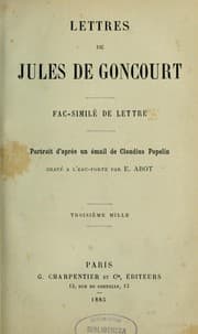 Tapa de Lettres