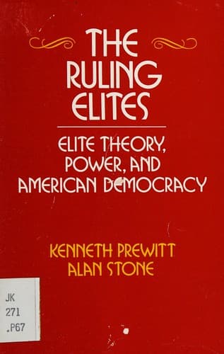 Tapa de The ruling elites: elite theory, power, and American democracy