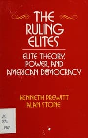 Tapa de The ruling elites: elite theory, power, and American democracy