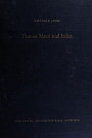 Tapa de Thomas Mann und Italien