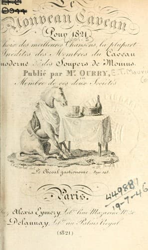 Tapa de Le nouveau caveau