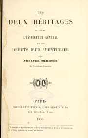 Tapa de Les deux héritages