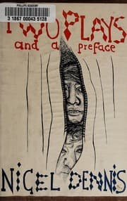 Tapa de Two plays and a preface
