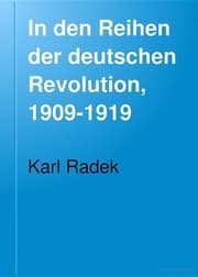 Tapa de In den Reihen der deutschen Revolution 1909-1919