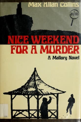 Tapa de Nice Weekend For A Murder