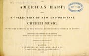 Tapa de The American harp
