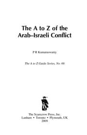 Tapa de The A to Z of the Arab-Israeli conflict