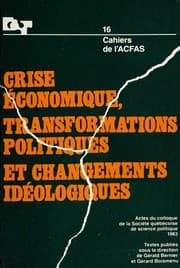 Tapa de Crise économique, transformations politiques et changements idéologiques