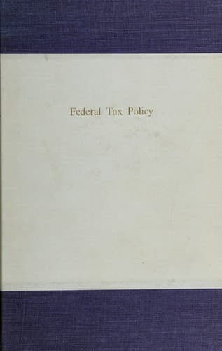 Tapa de Federal tax policy