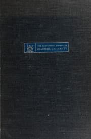 Tapa de A history of the Faculty of Political Science, Columbia University