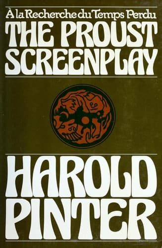 Tapa de The Proust screenplay