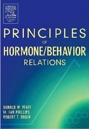 Tapa de Principles of hormone/behavior relations