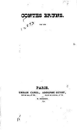 Tapa de Contes bruns