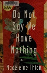 Tapa de Do not say we have nothing