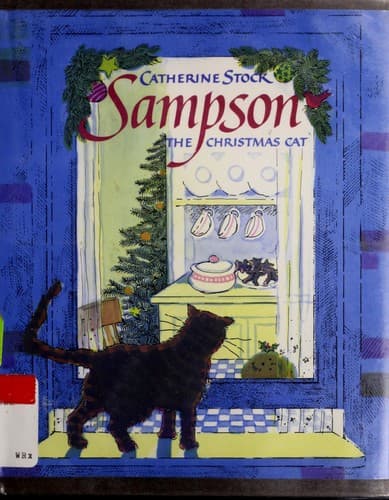 Tapa de Sampson, the Christmas cat