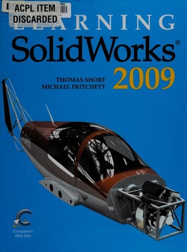 Tapa de Learning SolidWorks 2009