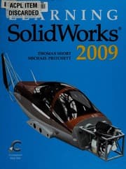 Tapa de Learning SolidWorks 2009