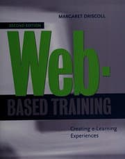 Tapa de Web Based Training, Second Edition CD ROM