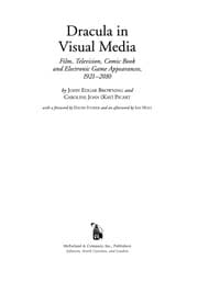 Tapa de Dracula in visual media