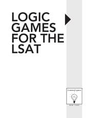 Tapa de Logic Games for the LSAT