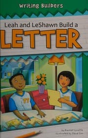 Tapa de Leah and Leshawn build a letter