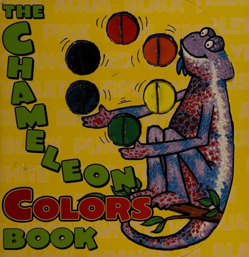 Tapa de The chameleon colors book