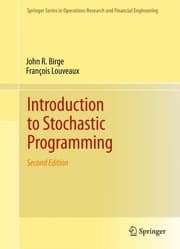 Tapa de Introduction to stochastic programming