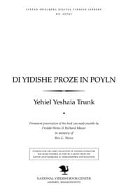 Tapa de Di Yidishe proze in Poyln